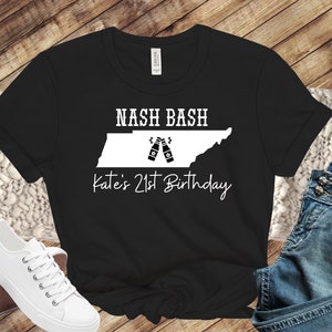 Nash Bash Custom Nashville Apparel Anniversaire Nash Bash Etsy France