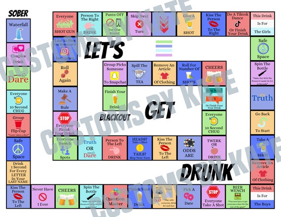 Drinking Board Game - Diy Drinking Board Game Ideas Drinking Board Game - Diy Drinking Board Game Ideas