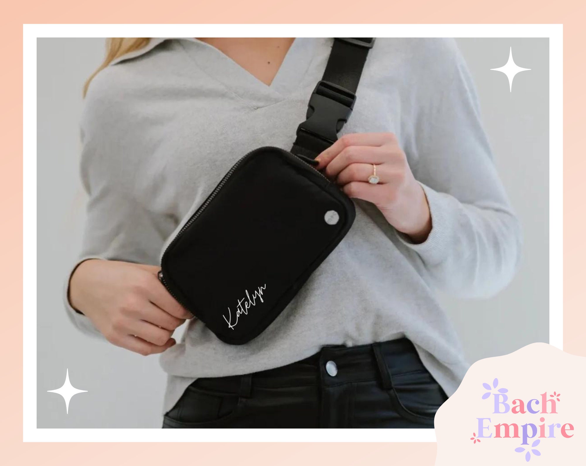 Monogram Waist Bag – Opulent Habits