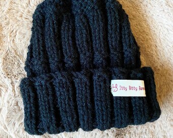 VPbao Bonnet avec Trou pour Queue de Cheval Chapeau Femme Tricot Chaud