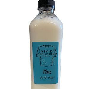 32oz Color Boost Recharge Size - Vivid Dyelutions - Your Sublimation Solution - Polyester spray - Polyacrylic Spray For t-Shirts - Refill