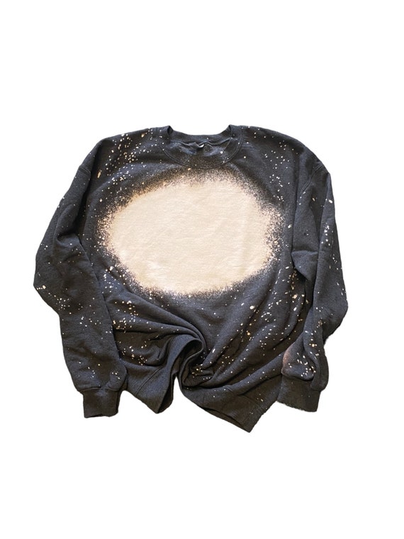 Gildan Dark Heather Crewneck Bleached Sweatshirt Blank Crewneck Shirts Bleach Blanks Bleach Shirt Blanks Wholesale Blanks Etsy