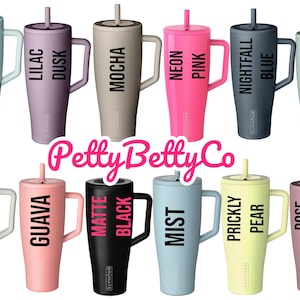Custom Engraved Brumate Era tumbler - Engraved Cup - Engraved  Tumbler - Custom Flower Tumbler - engraved Tumbler - 40oz tumbler Leak Proof