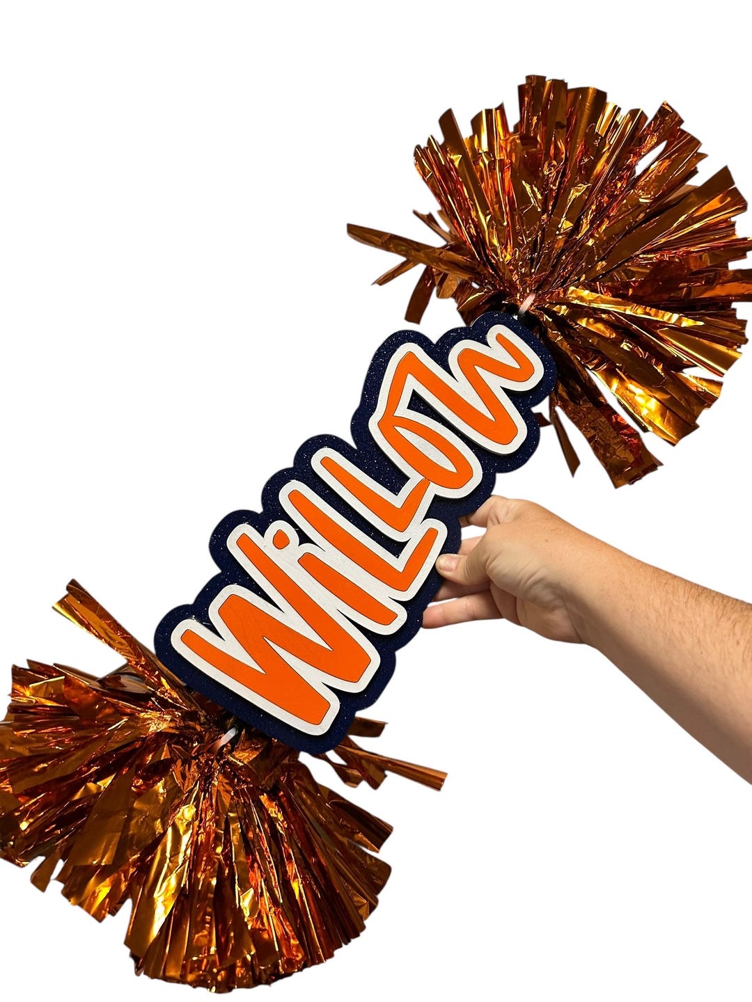 Three Color Cheer Stick - Custom Cheerstick - Etsy