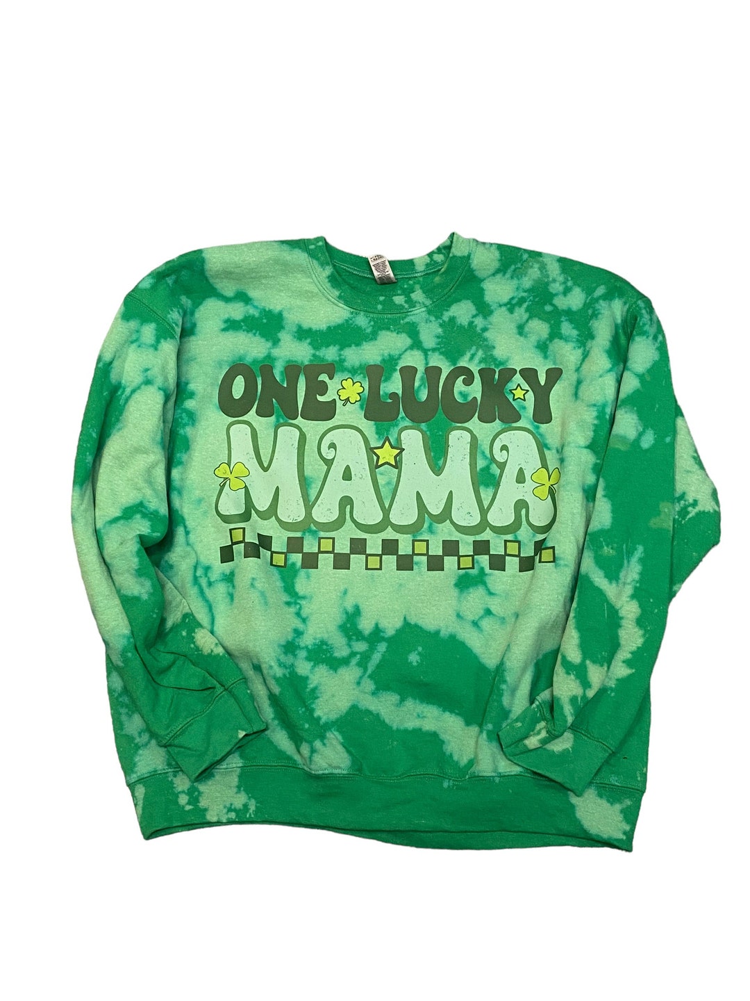 Lucky tie dye sweatshirt hotsell