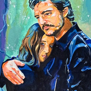 Beldro Rascal 5x6 Prints -- Pedro Pascal and Bella Ramsey