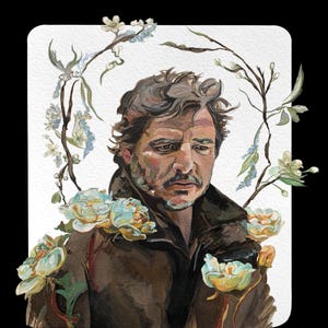 Flower Joel: doorzichtige stickers