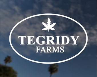 Tegridy boerderijen vinyl sticker sticker