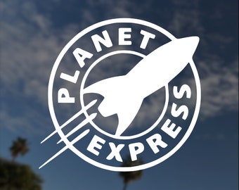 Planet Express Vinyl Decal Sticker