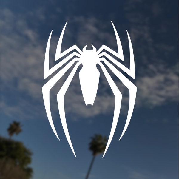 Spiderman Logo - PS4 Vinyl Decal Sticker