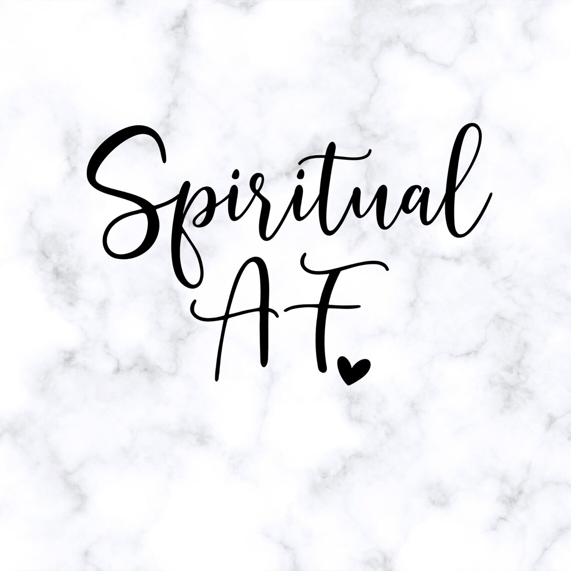 Spiritual AF SVG PNG Eps Spirituality Svg File For Cricut Etsy