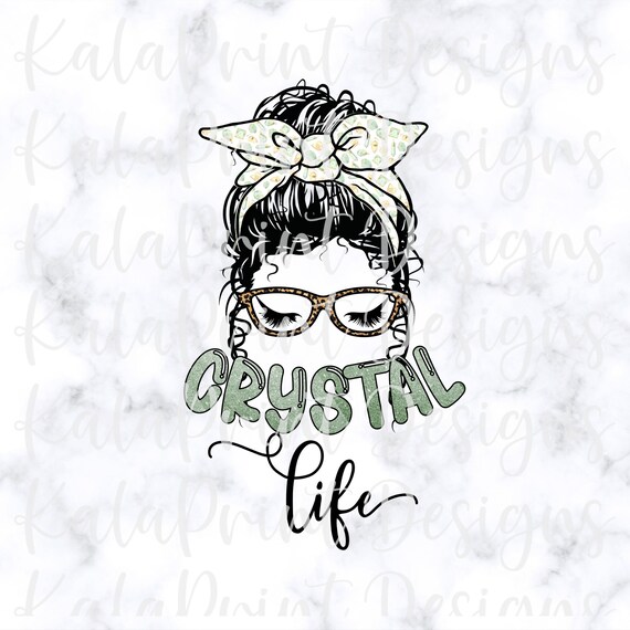 Crystal Life PNG Witchy Png Healing Crystals Lovers File for Sublimation Printing DTG Print Ready to Print Sublimation Download Spiritual