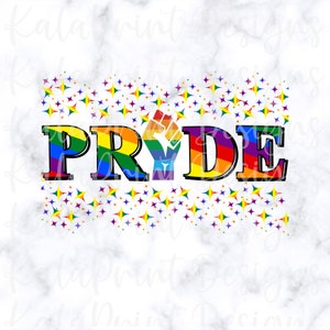 Gay Pride PNG LGBTQ Rainbow Png File for Sublimation Printing DTG Print Ready to Print Sublimation Download Lesbian Sparkle png for T-Shirt