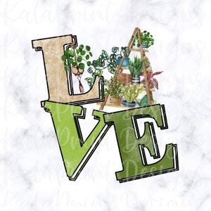 Liebe Pflanzen PNG lustige grüne Pflanze Liebhaber PNG-Datei für Sublimation Druck, DTG Druck bereit, Sublimation herunterladen Floral Kaktus Png