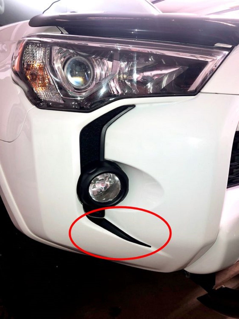 4Runner Front Bumper Fang Decals RED 5th Gen Toyota | Etsy