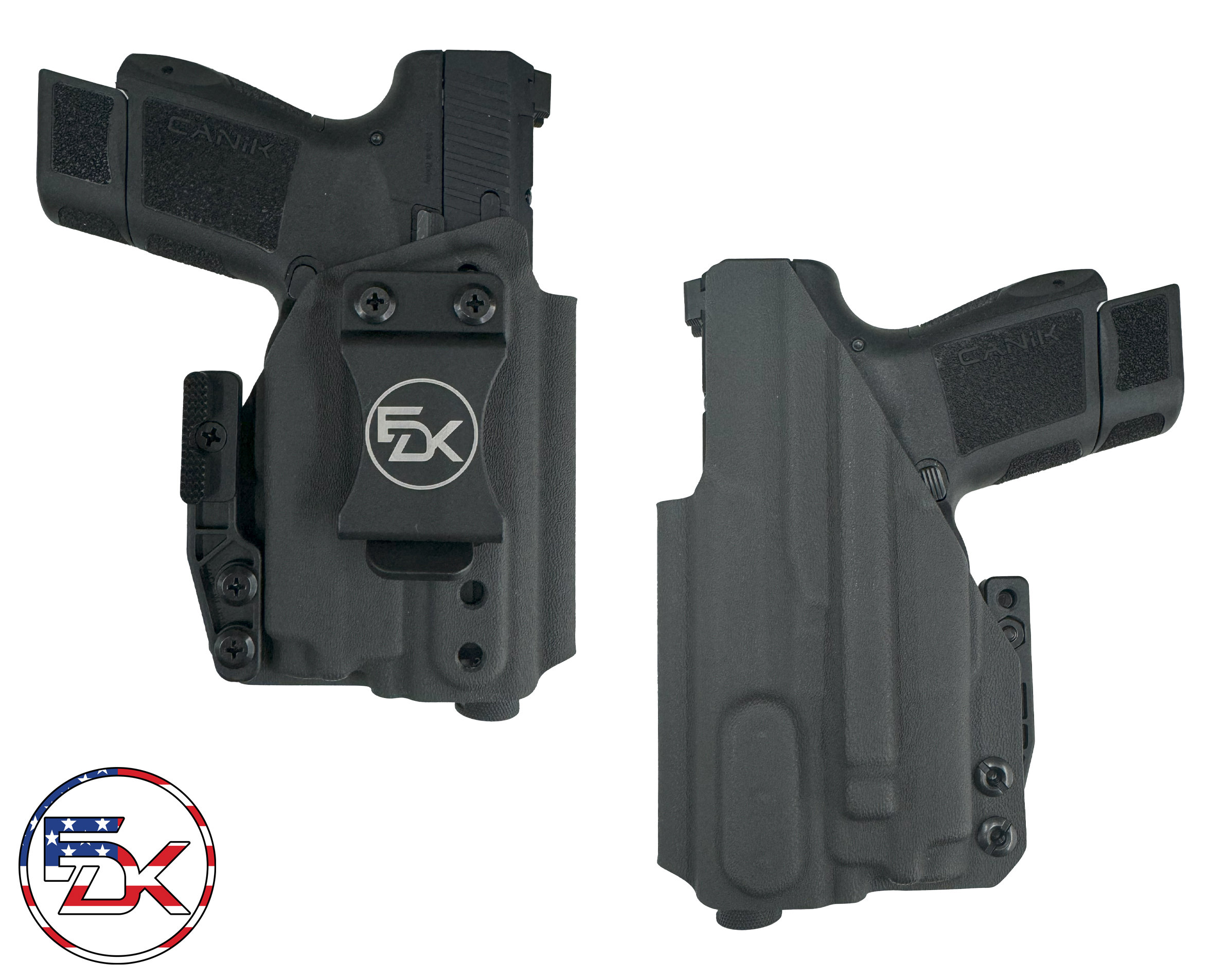 Baby Tyler BT2 マホガニー　ケース付き Canik Mete MC9 With Olight PL Mini 2 - Open Ended - Solid Color