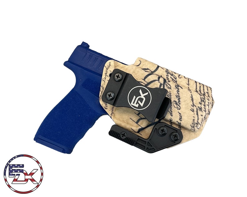 Carbon Fiber We the People Constitution - Inside the Waistband (IWB) Holster - Canik, Glock, FN, Ruger, Sig Sauer, Smith Wesson, Springfield SA Hellcat Pro