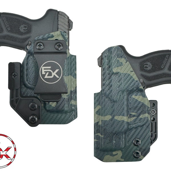 Ruger LCP Max - Printed - Inside the Waistband (IWB) Kydex Holster