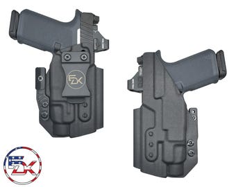 Ruger RXM 4" - Streamlight TLR7 HL-X Attachment (Open Ended) - Solid Color - Inside the Waistband (IWB) Kydex Holster