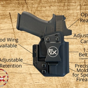 Ruger LC9s | EC9s | LC380 - Printed - Inside the Waistband (IWB) Kydex Holster image 9