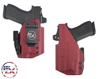 Glock 43X G43X MOS TLR7 Sub Attachment (Closed Ended) - Solid Color - Inside the Waistband (IWB) Kydex Holster
