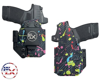 Springfield Hellcat Micro - Printed - Inside the waistband (IWB) Kydex Holster