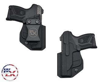 Ruger LCP Max - Solid / Carbon Fiber - Inside the Waistband (IWB) Kydex Holster