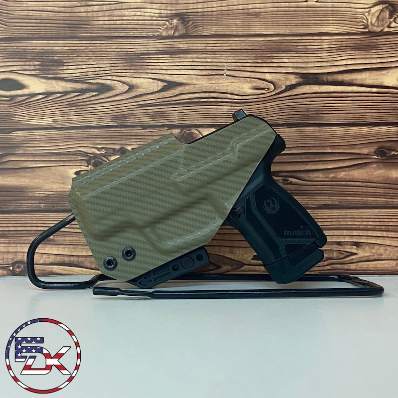 Ruger Max 9 (3.2" Barrel) - CF -Inside the Waistband (IWB) Kydex Holster image 3