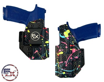 Sig Sauer P365 XMacro *Open Ended* - Printed - Inside the Waistband (IWB) Kydex Holster