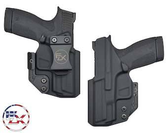 Smith and Wesson Shield X - Solid / Carbon Fiber - Inside the Waistband (IWB) Kydex Holster