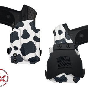 Smith and Wesson EZ9 - Printed - Outside the Waistband (OWB) - Paddle Kydex Holster