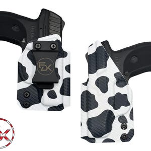 Ruger LC9s | EC9s | LC380 - Printed - Inside the Waistband (IWB) Kydex Holster CF Cow