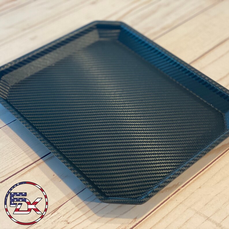 Carbon Fiber Kydex EDC Pocket Dump Tray Etsy
