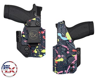 Smith and Wesson Bodyguard 2.0 Carry Comp - Printed - Inside the Waistband (IWB) Kydex Holster