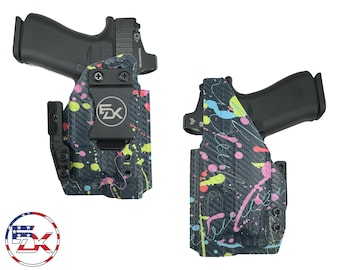 Ruger RXM 4" - Streamlight TLR7 / 7a / 7x Attachment (Open Ended) - Printed - Inside the Waistband (IWB) Kydex Holster