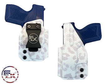 EDK Tactical Carbon Fiber Gray Leopard IWB Holster - Multi-Fit Design