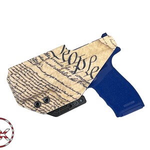 Carbon Fiber We the People Constitution - Inside the Waistband (IWB) Holster - Canik, Glock, FN, Ruger, Sig Sauer, Smith Wesson, Springfield bild 2