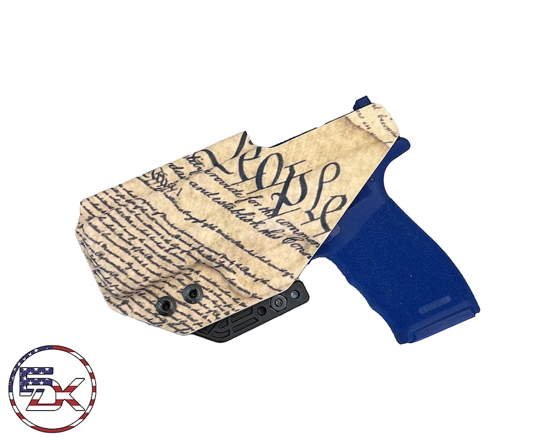 Carbon Fiber We the People Constitution - Inside the Waistband (IWB) Holster - Canik, Glock, FN, Ruger, Sig Sauer, Smith Wesson, Springfield bild 2