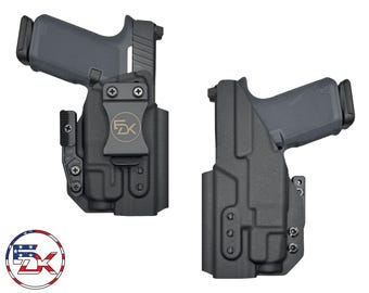 Ruger RXM 4" - Streamlight TLR7 / TLR7A /TLR7x Attachment (Open Ended) - Solid Color - Inside the Waistband (IWB) Kydex Holster