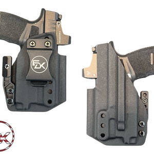 Springfield Hellcat with Olight PL Mini 2 (Closed Ended) - Solid Color - Inside the Waistband (IWB) Kydex Holster