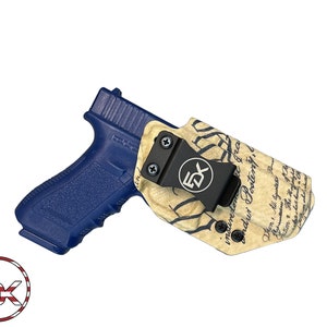 Carbon Fiber We the People Constitution - Inside the Waistband (IWB) Holster - Canik, Glock, FN, Ruger, Sig Sauer, Smith Wesson, Springfield G17 | G31