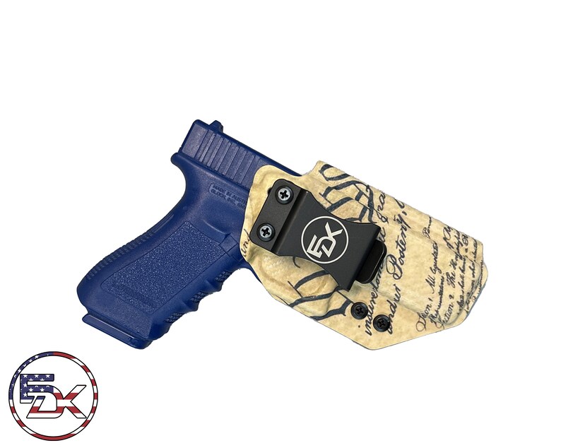 Carbon Fiber We the People Constitution - Inside the Waistband (IWB) Holster - Canik, Glock, FN, Ruger, Sig Sauer, Smith Wesson, Springfield G17 | G31