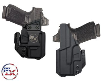 Glock 26X GS M1X - Streamlight TLR-7 Sub - Solid / Carbon Fiber - Inside the Waistband (IWB) Kydex Holster