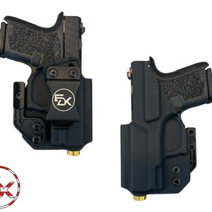 P80 | G26 - PF940sc - Compatible with use of threaded barrel - Solid Color - Inside the Waistband (IWB) Kydex Holster