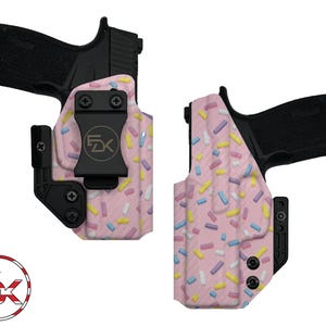 Carbon Fiber Sprinkles - Inside the Waistband (IWB) Holster Canik, CZ, Glock, FN, Ruger, Sig Sauer, Sig, Sw, Springfield, Taurus