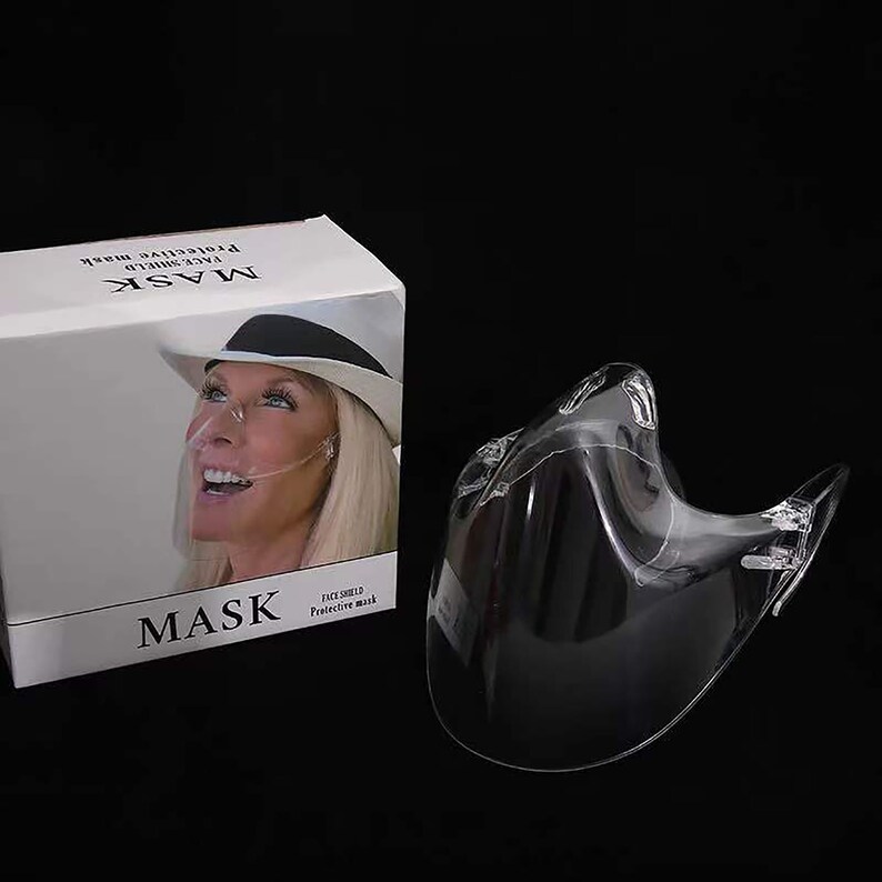 New AntiFogging Face Shields Set for Men & Women Clear Etsy