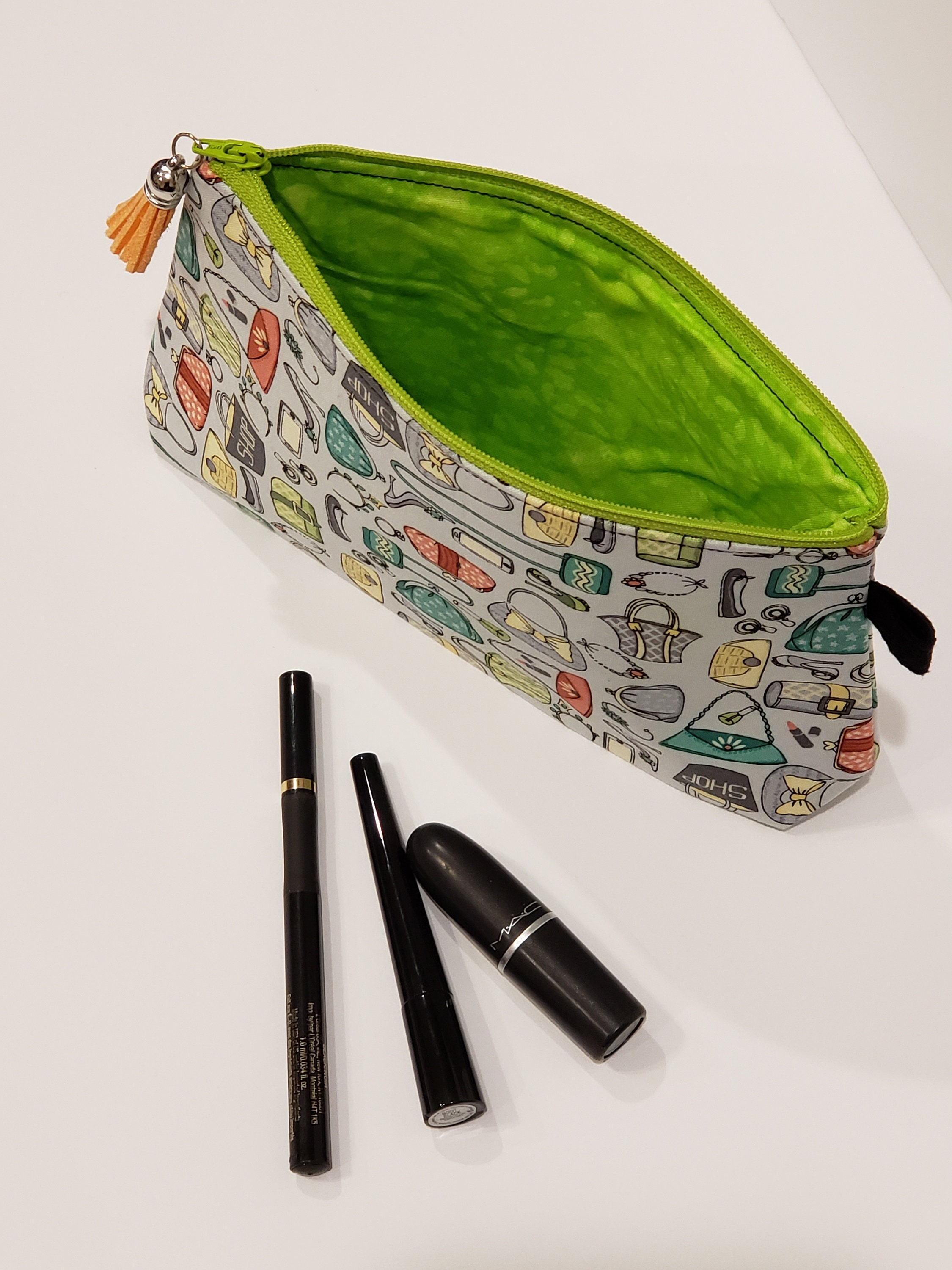 Cosmetic Bag Makeup Bag Pencil Case Travel Bag 8X5 Etsy