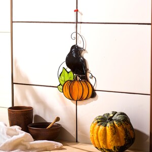 Déco Suspendue En Acrylique Style Vitrail - Forme Oiseau - 17 X 8,5 Cm - Attrape-soleil Multicolore - Pour Fenêtre, Jardin, Halloween, Noël