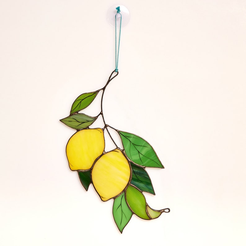 Fruit Combo Set of Stained Glass Fruits Summer Combination Etsy