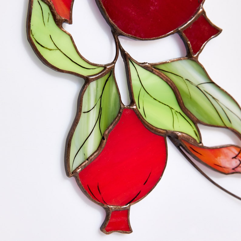 Fruit Combo Set of Stained Glass Fruits Summer Combination Etsy